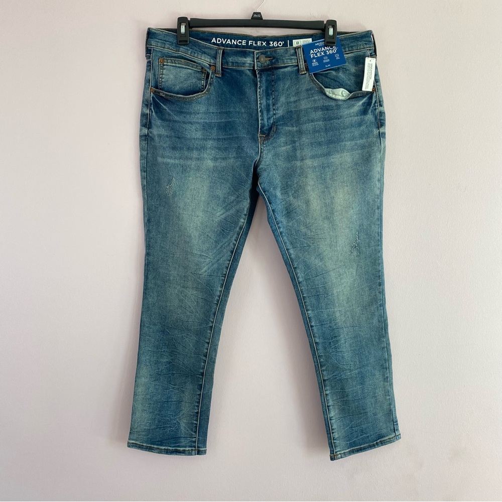 NEW Arizona Advance Flex Slim Denim Jeans Men’s size 38x29